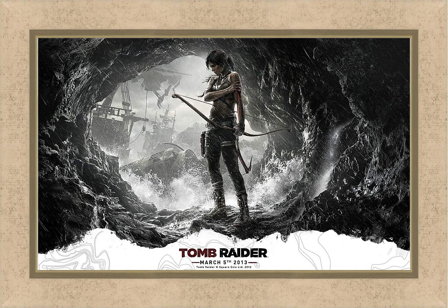 Картина в раме - Tomb Raider