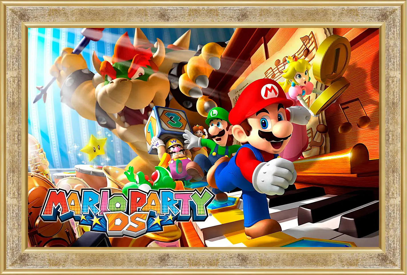 Картина в раме - Mario Party Ds
