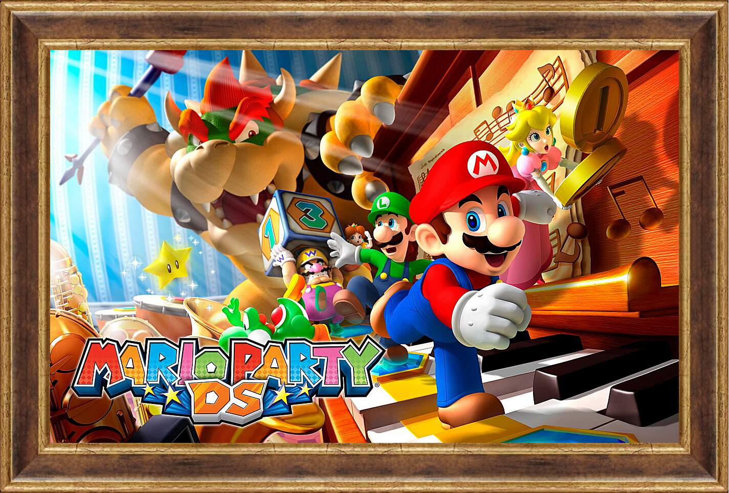 Картина в раме - Mario Party Ds
