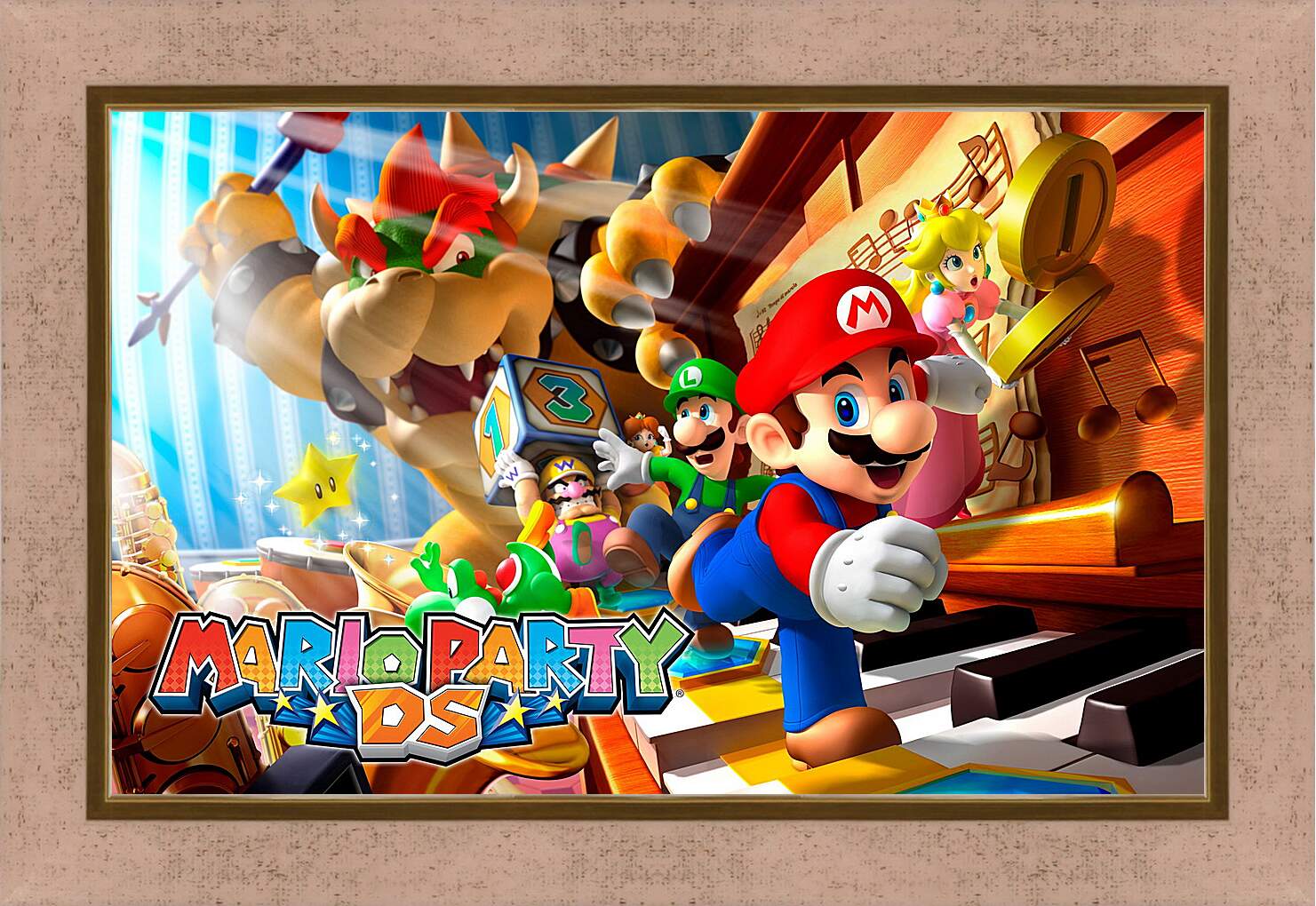 Картина в раме - Mario Party Ds
