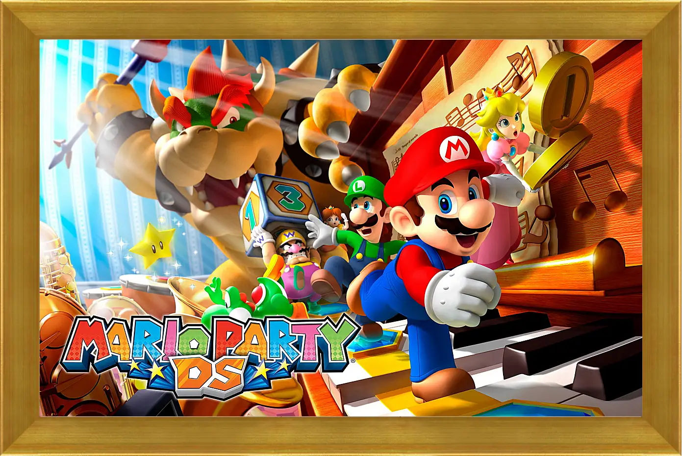 Картина в раме - Mario Party Ds
