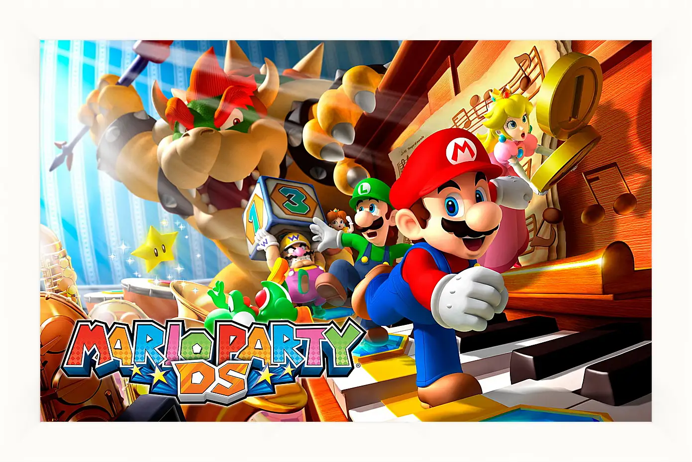 Картина в раме - Mario Party Ds
