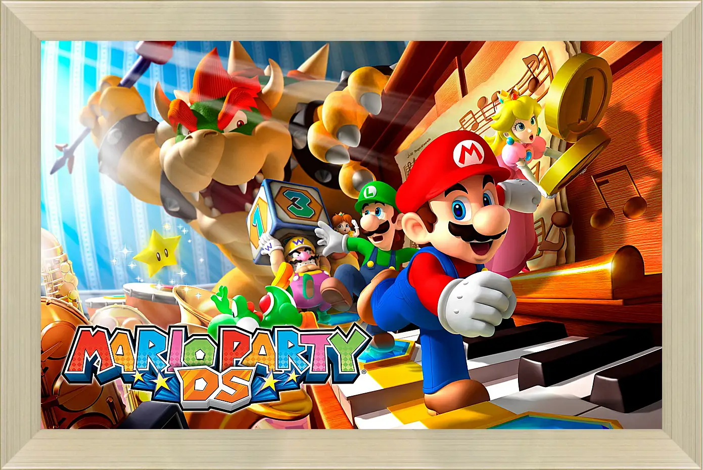 Картина в раме - Mario Party Ds
