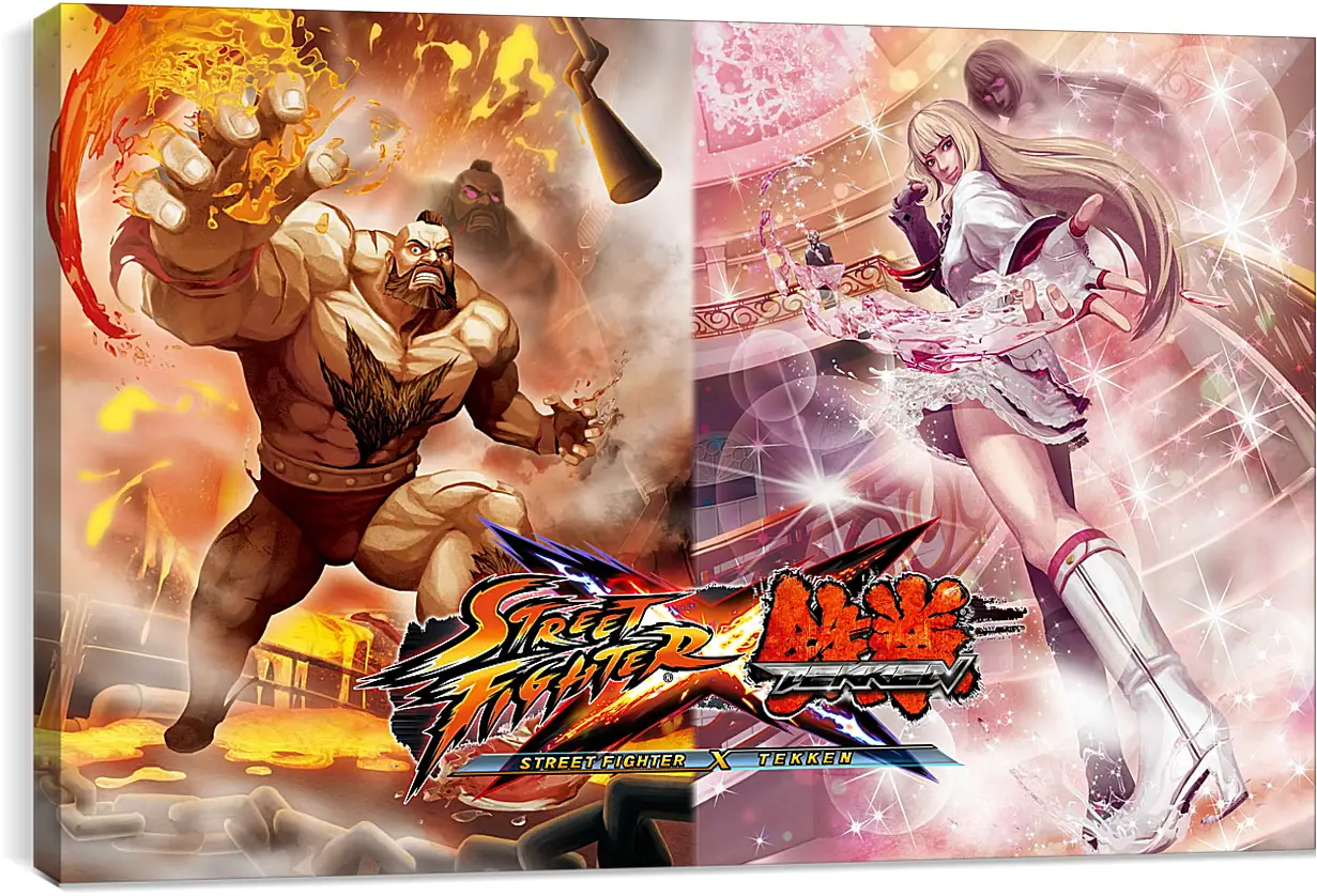 Постер и плакат - Street Fighter X Tekken
