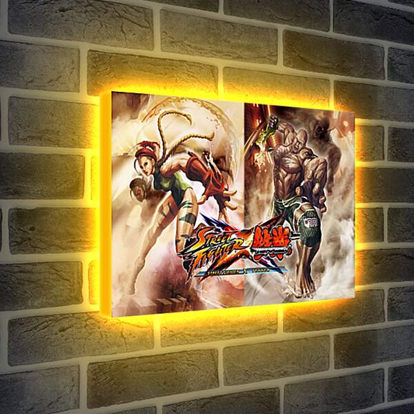 Лайтбокс световая панель - Street Fighter X Tekken
