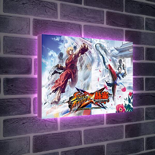 Лайтбокс световая панель - Street Fighter X Tekken
