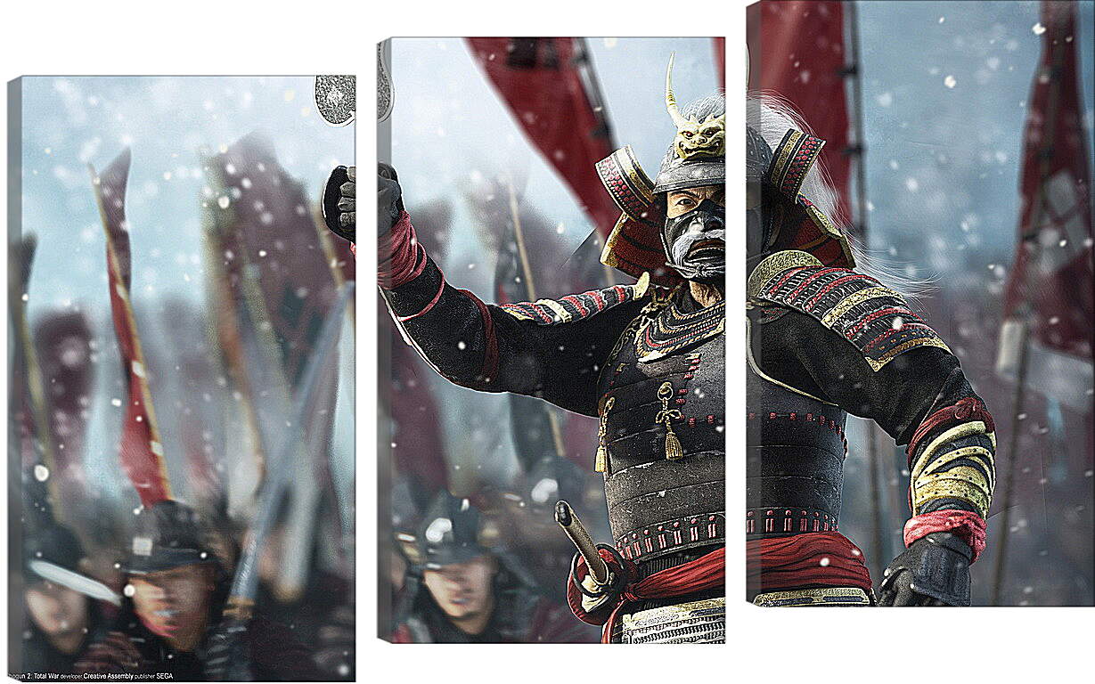Модульная картина - Shogun: Total War
