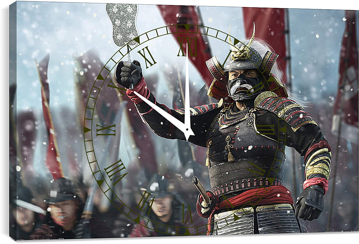 Часы картина - Shogun: Total War

