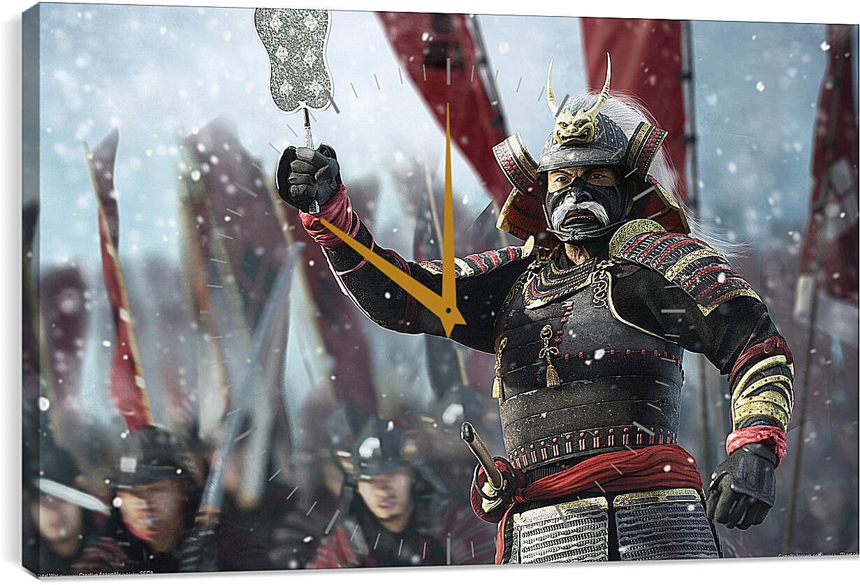 Часы картина - Shogun: Total War
