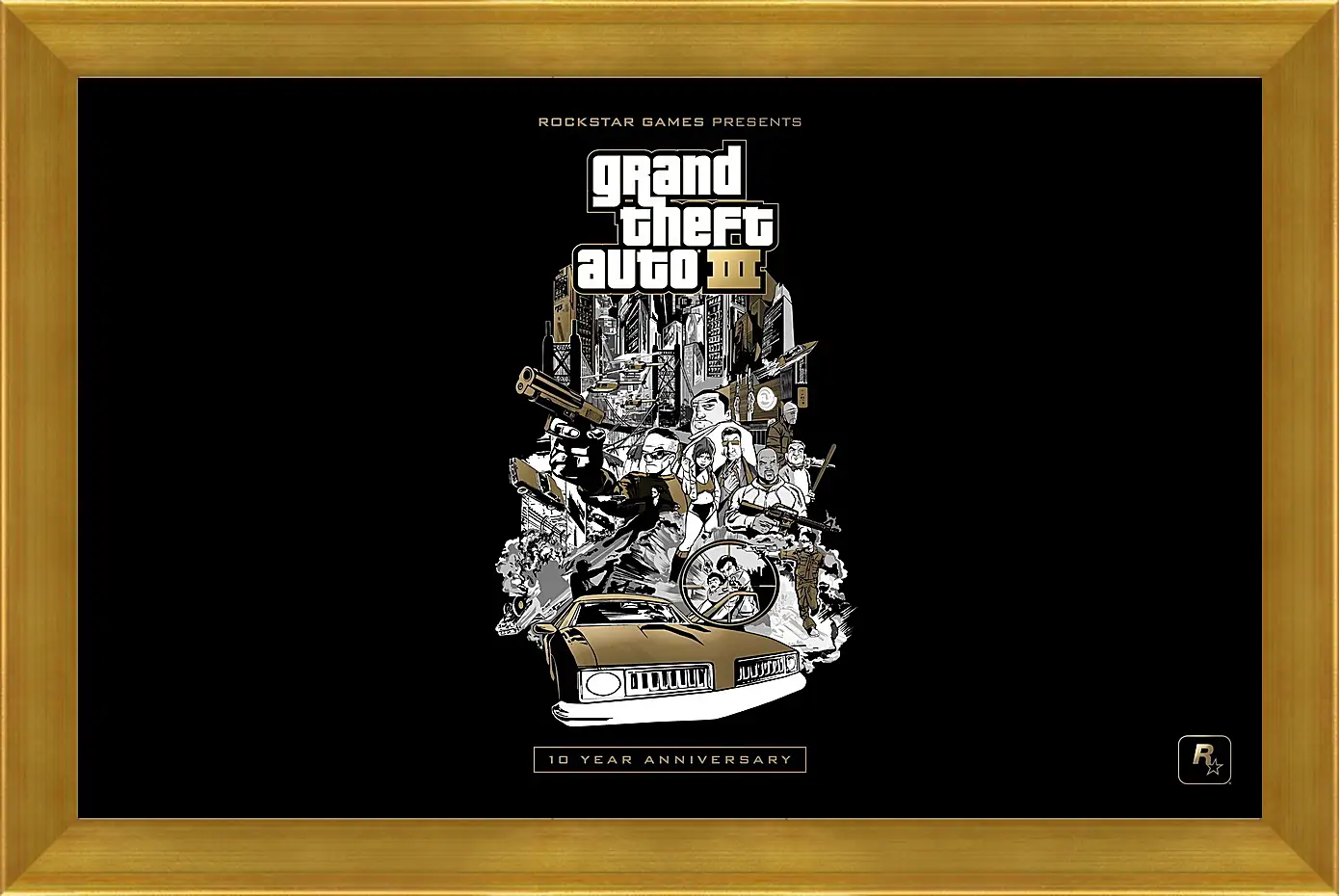 Картина в раме - Grand Theft Auto III
