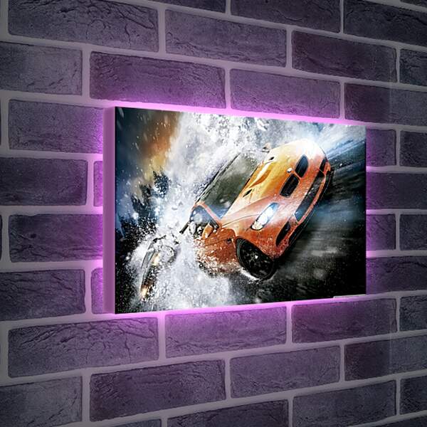 Лайтбокс световая панель - Need For Speed
