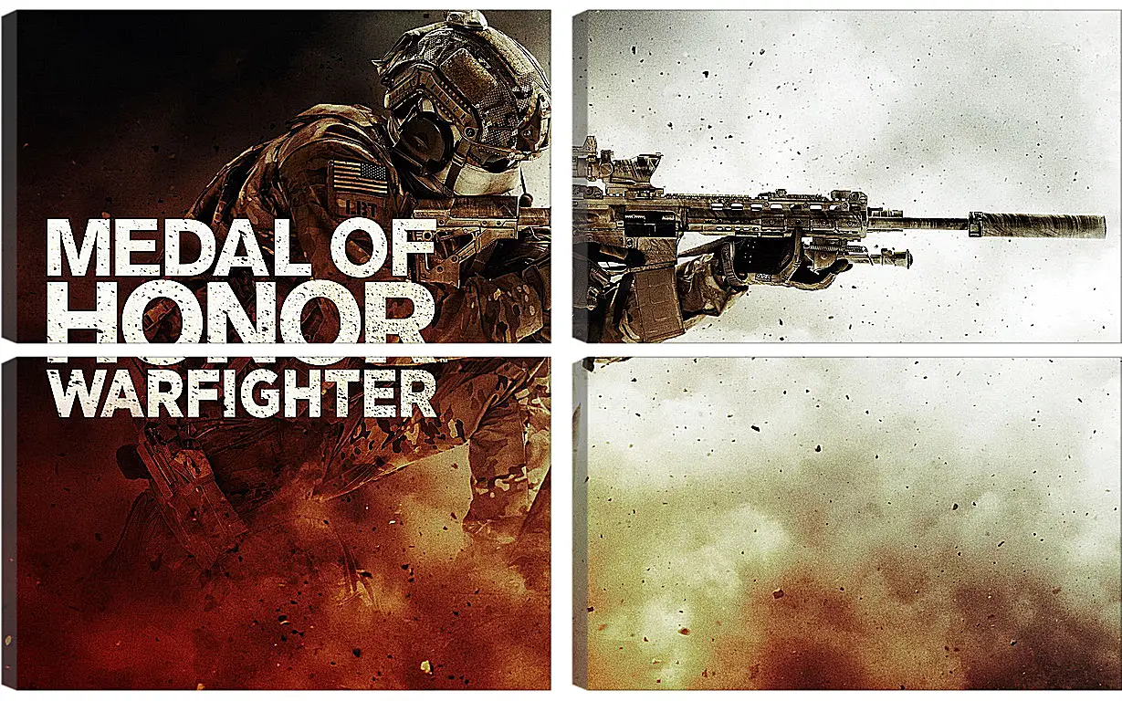 Модульная картина - Medal Of Honor: Warfighter
