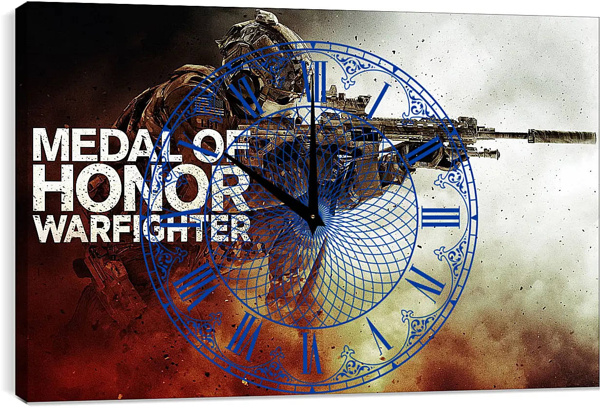 Часы картина - Medal Of Honor: Warfighter
