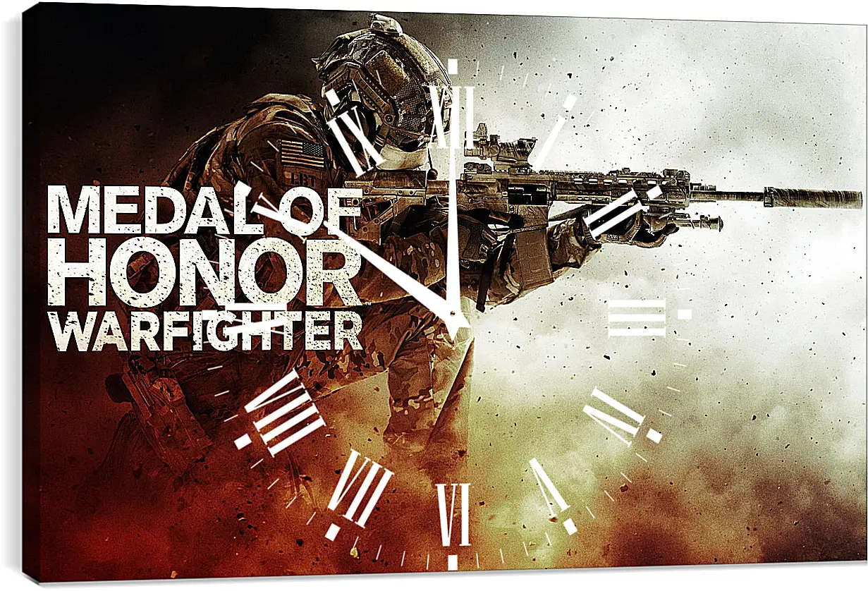 Часы картина - Medal Of Honor: Warfighter

