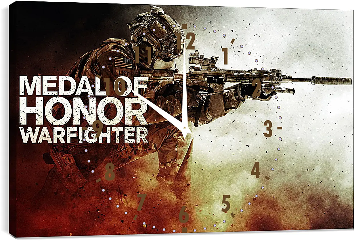 Часы картина - Medal Of Honor: Warfighter
