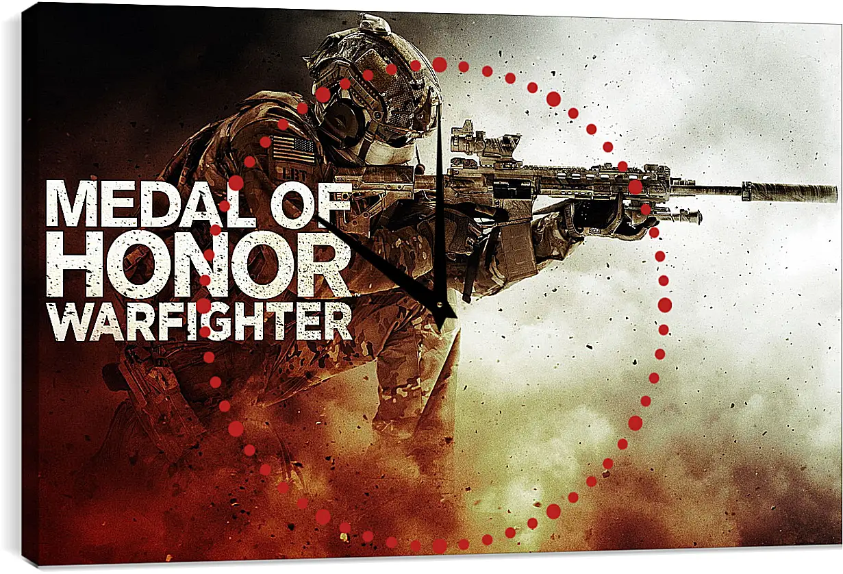 Часы картина - Medal Of Honor: Warfighter
