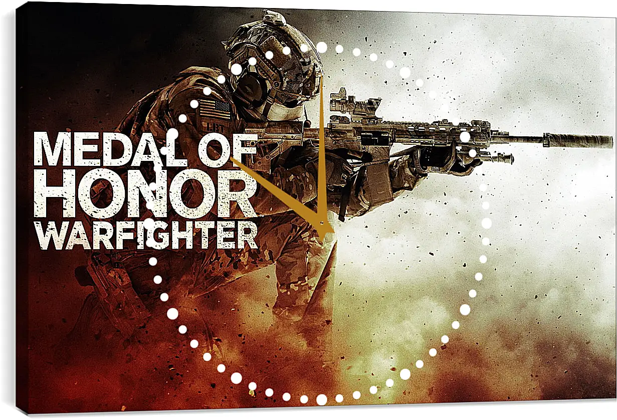 Часы картина - Medal Of Honor: Warfighter
