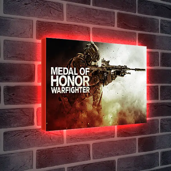 Лайтбокс световая панель - Medal Of Honor: Warfighter
