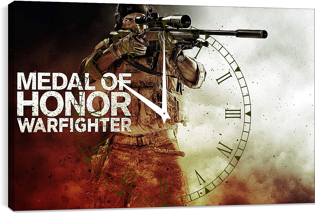 Часы картина - Medal Of Honor: Warfighter

