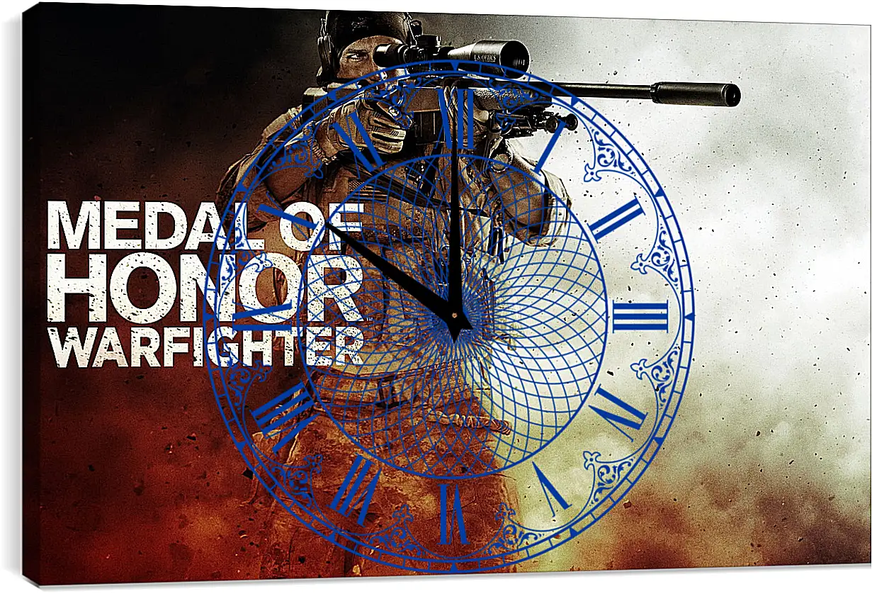 Часы картина - Medal Of Honor: Warfighter
