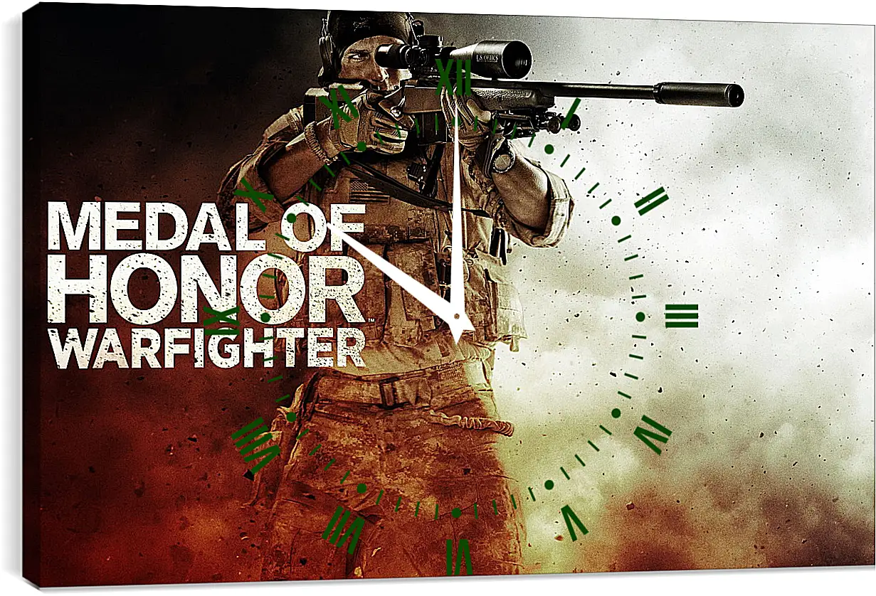 Часы картина - Medal Of Honor: Warfighter
