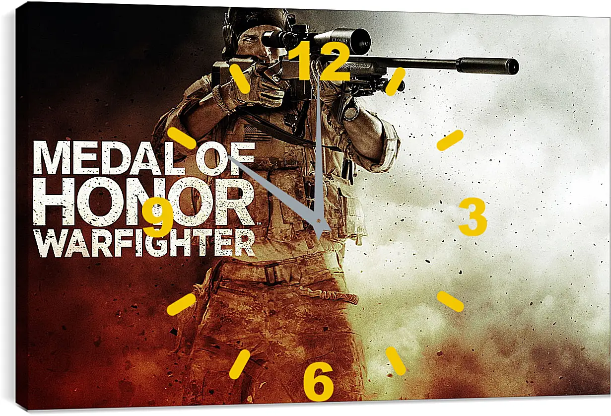 Часы картина - Medal Of Honor: Warfighter
