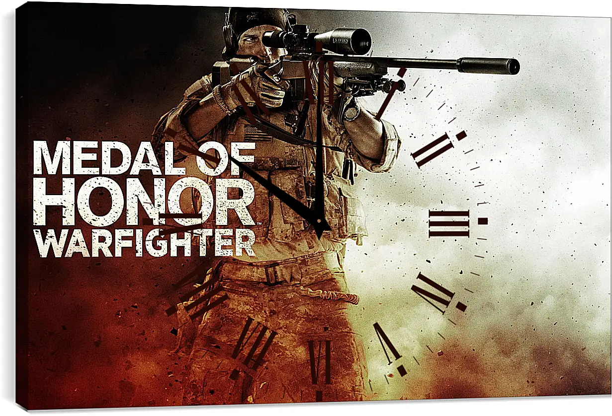 Часы картина - Medal Of Honor: Warfighter
