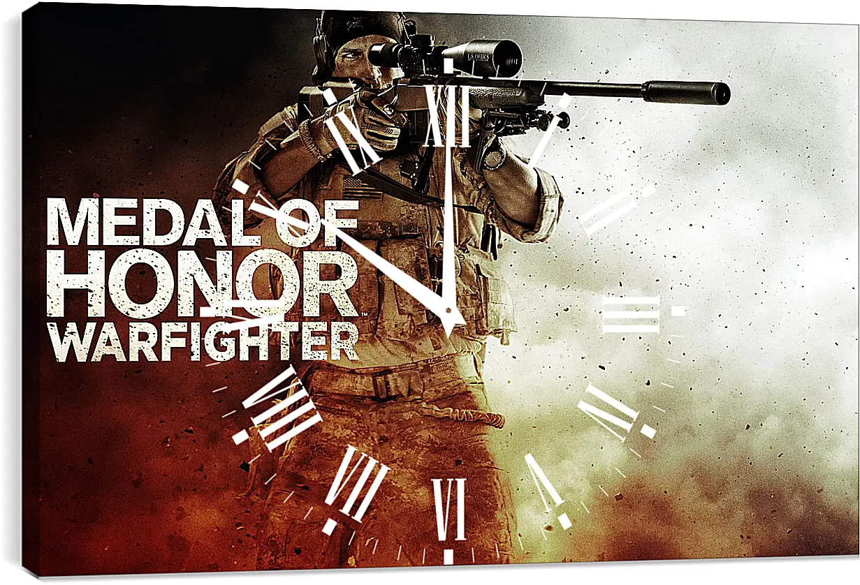 Часы картина - Medal Of Honor: Warfighter
