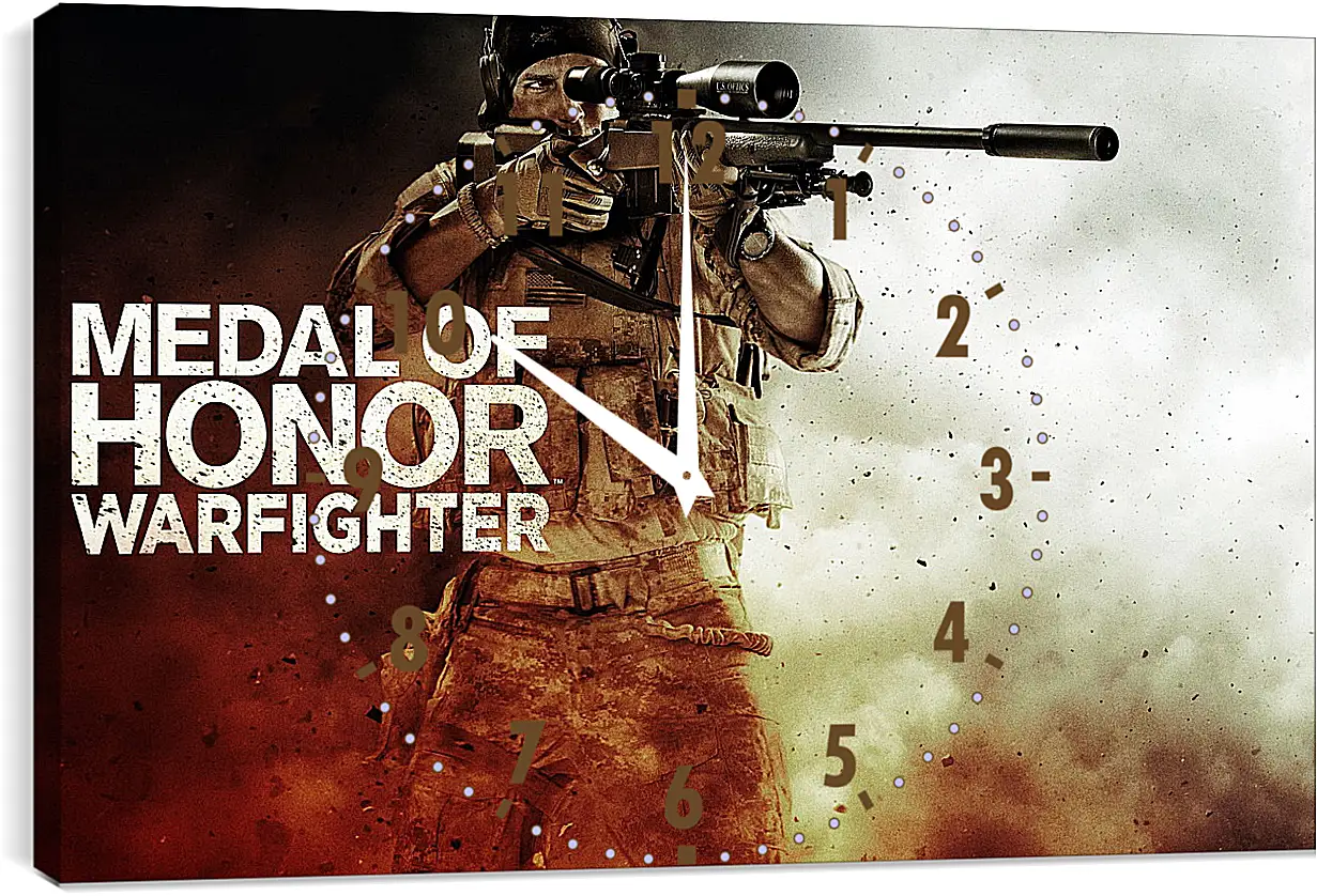 Часы картина - Medal Of Honor: Warfighter
