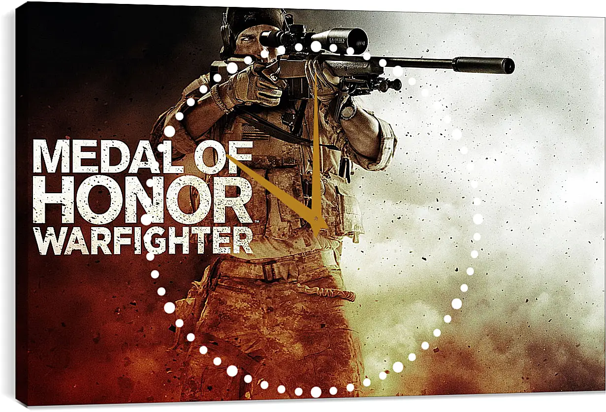 Часы картина - Medal Of Honor: Warfighter
