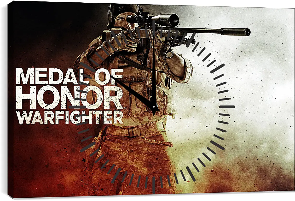 Часы картина - Medal Of Honor: Warfighter
