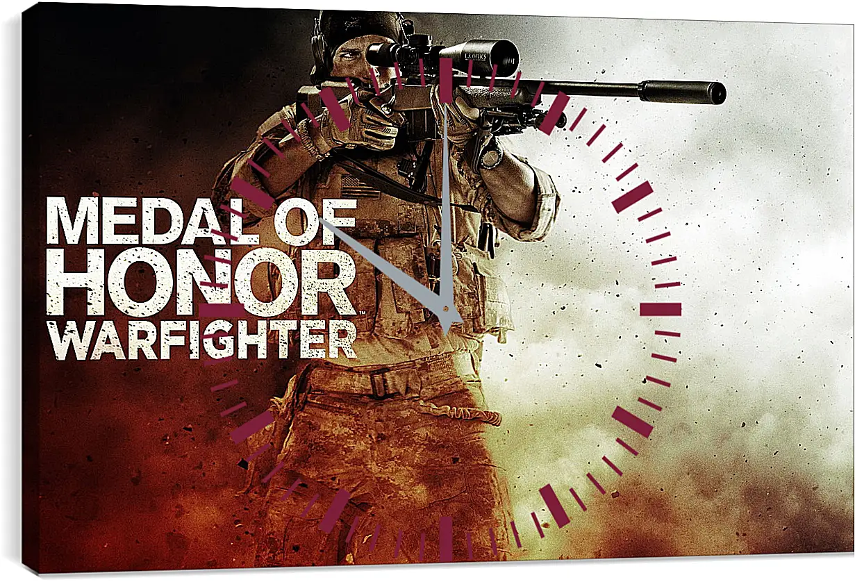 Часы картина - Medal Of Honor: Warfighter
