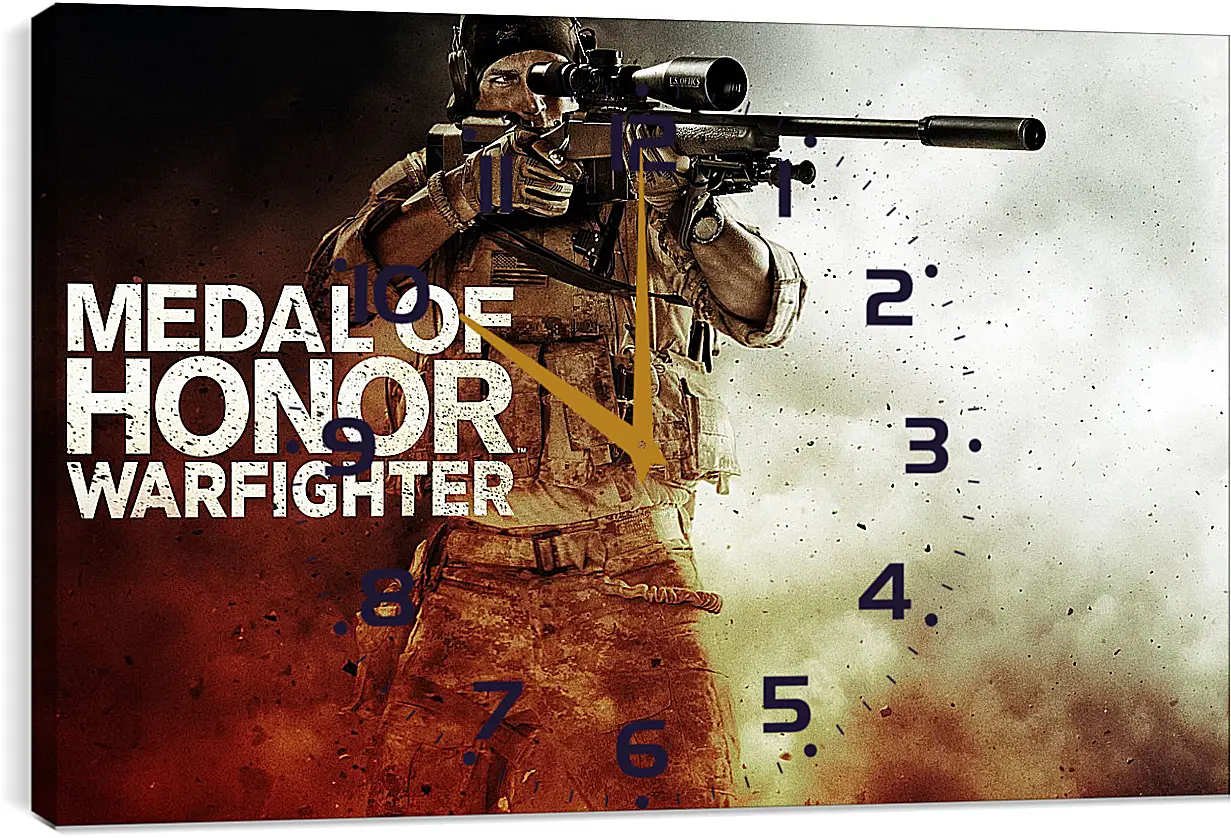 Часы картина - Medal Of Honor: Warfighter
