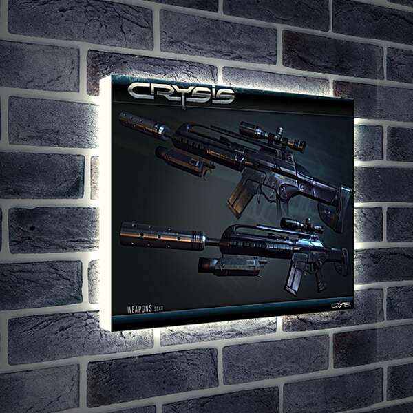 Лайтбокс световая панель - Crysis