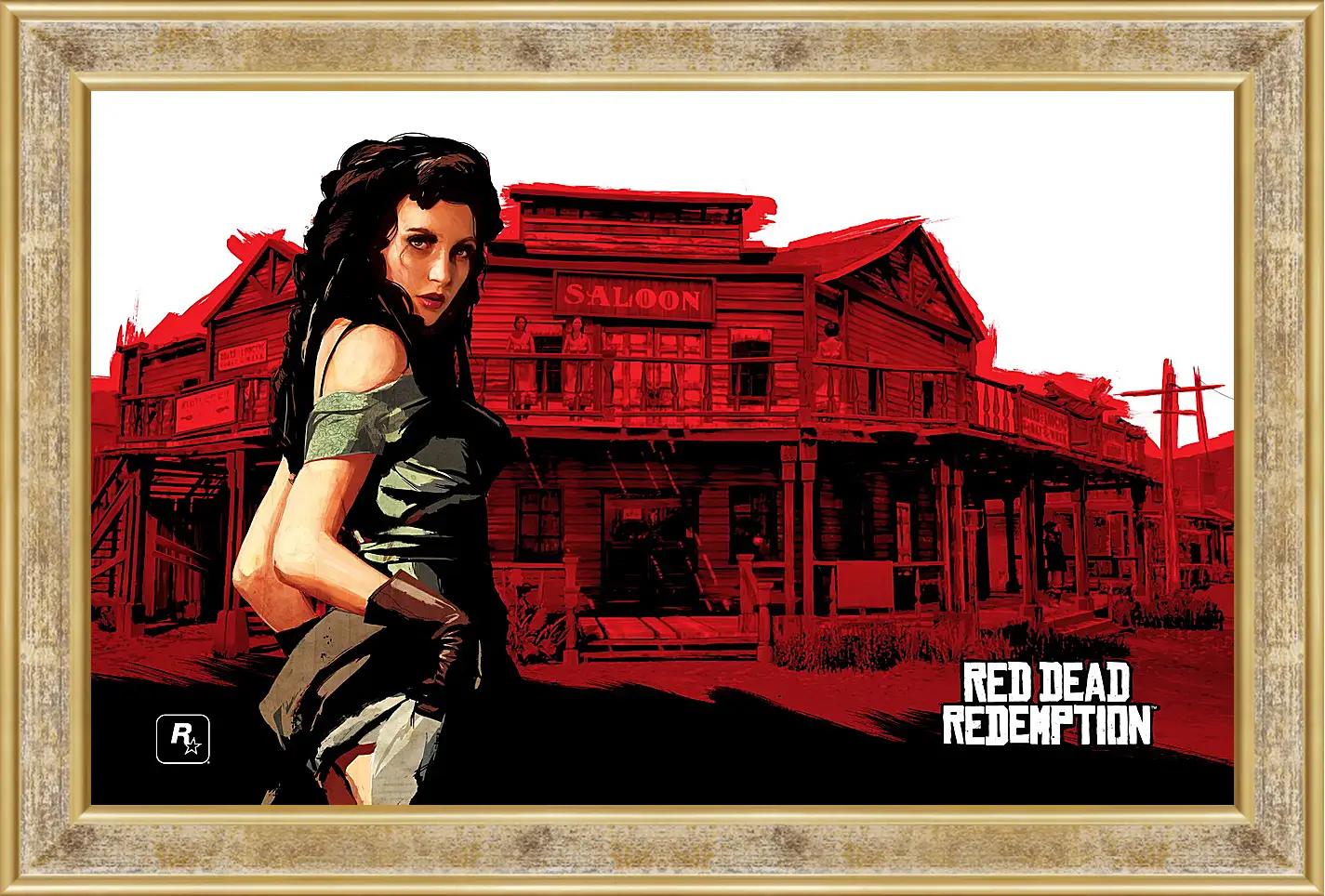 Картина в раме - Red Dead Redemption
