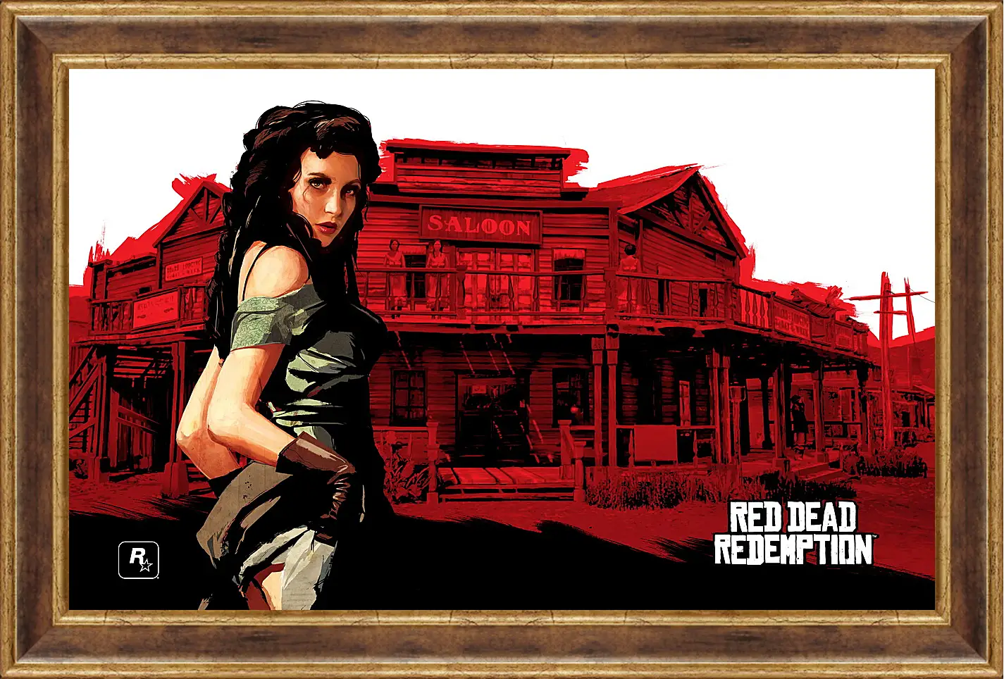 Картина в раме - Red Dead Redemption
