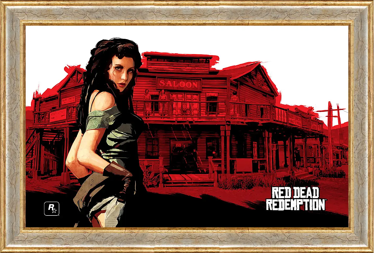 Картина в раме - Red Dead Redemption
