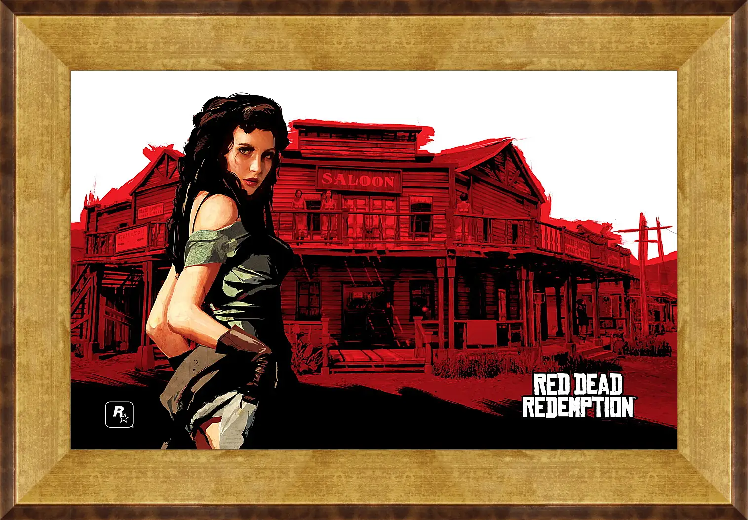 Картина в раме - Red Dead Redemption
