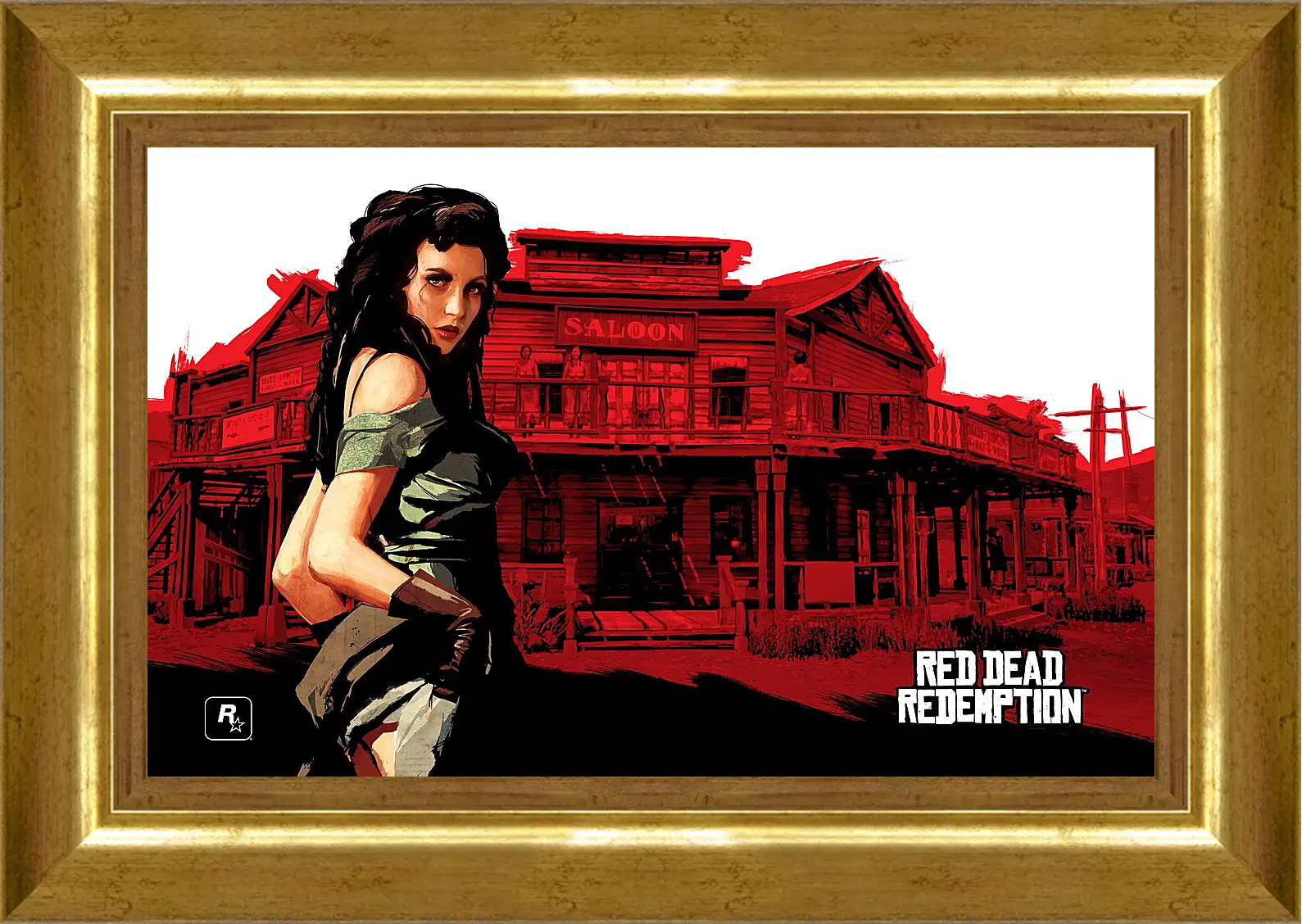 Картина в раме - Red Dead Redemption
