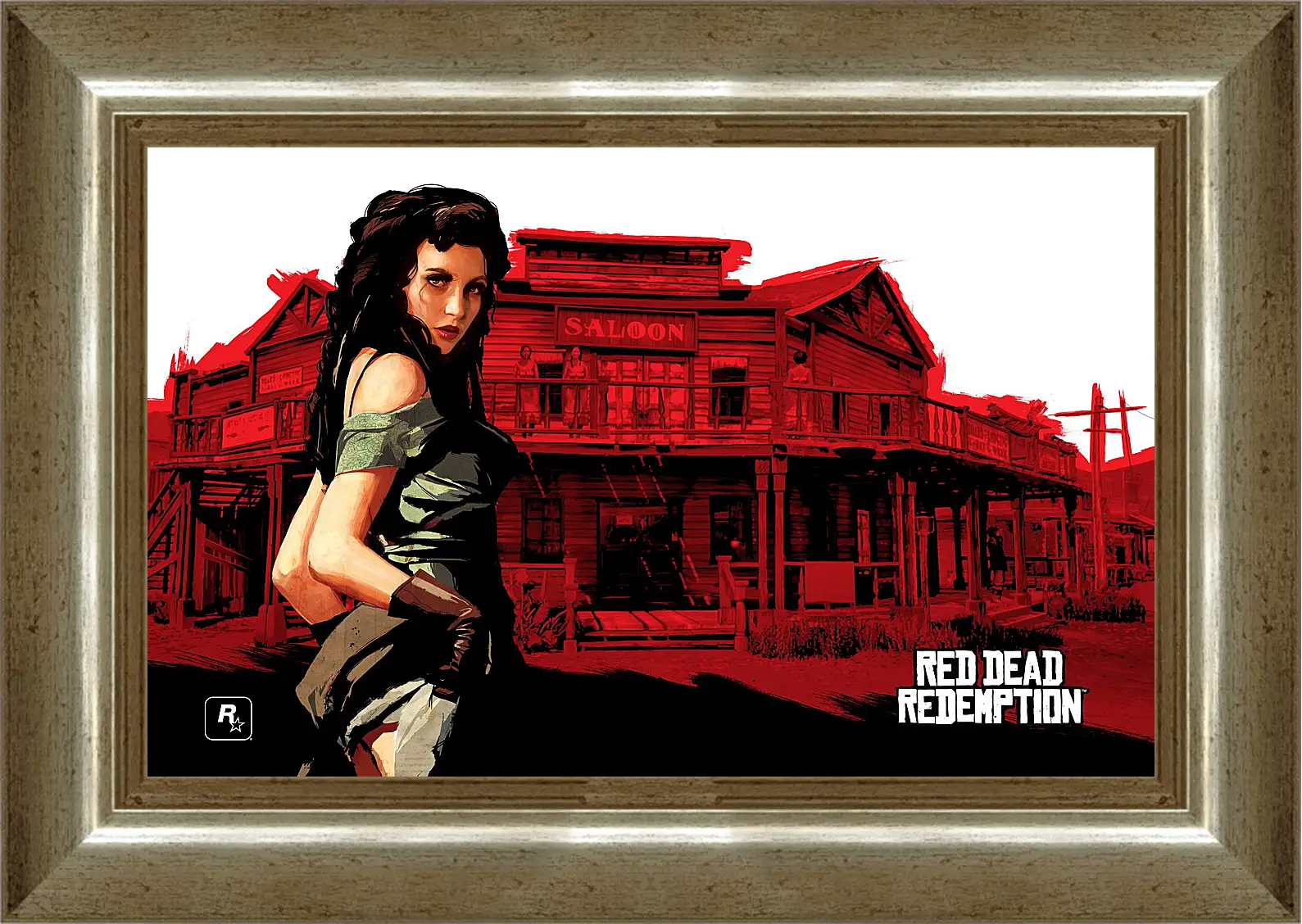 Картина в раме - Red Dead Redemption
