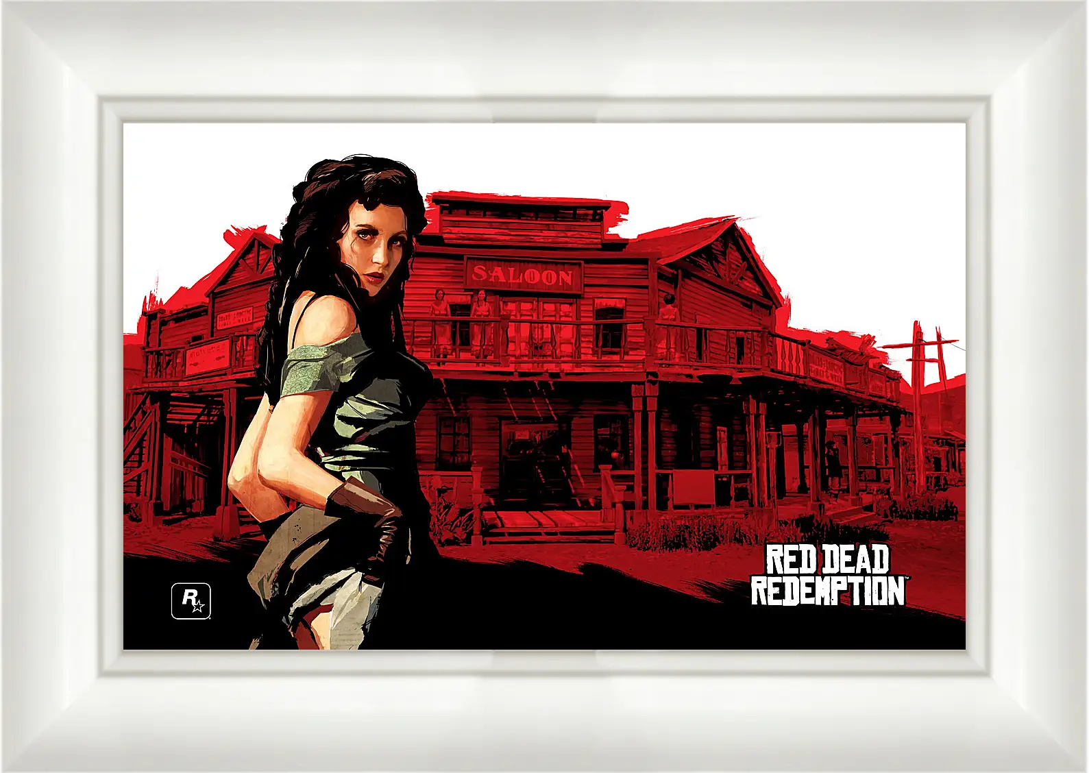 Картина в раме - Red Dead Redemption
