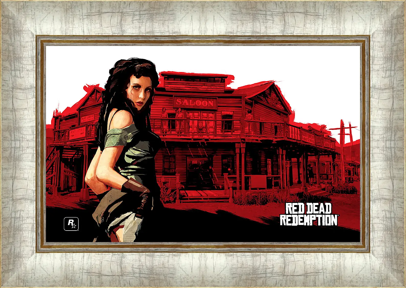 Картина в раме - Red Dead Redemption
