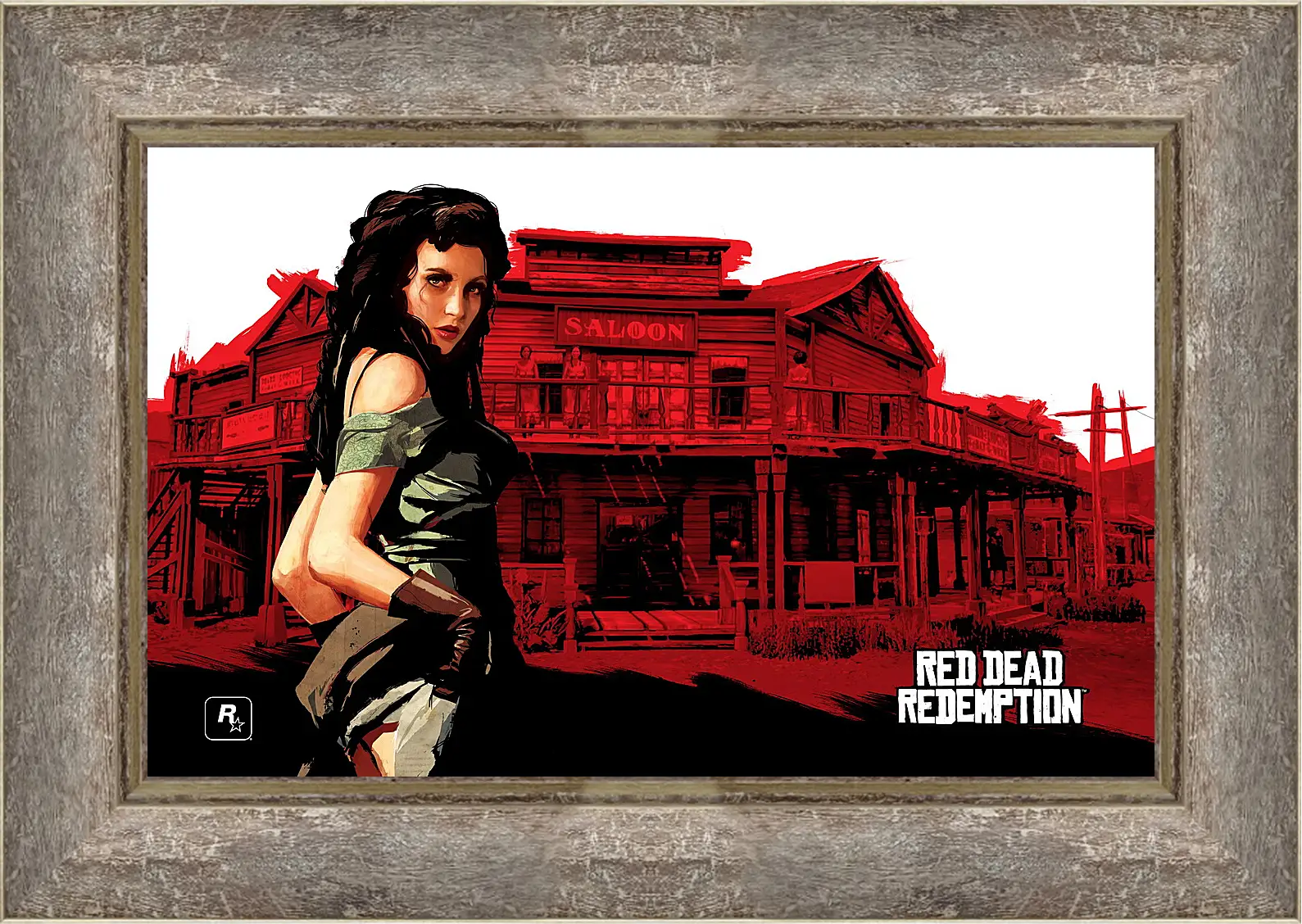 Картина в раме - Red Dead Redemption
