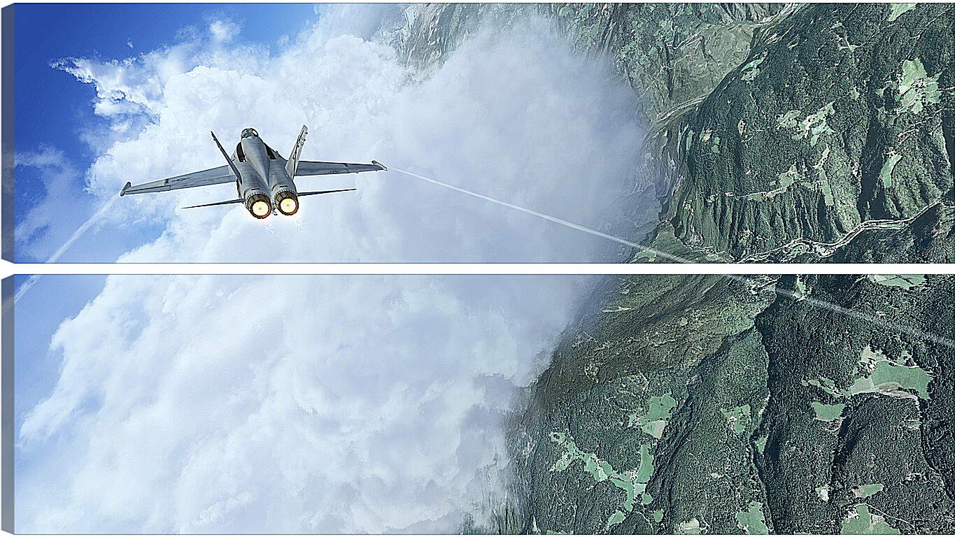 Модульная картина - Microsoft Flight Simulator
