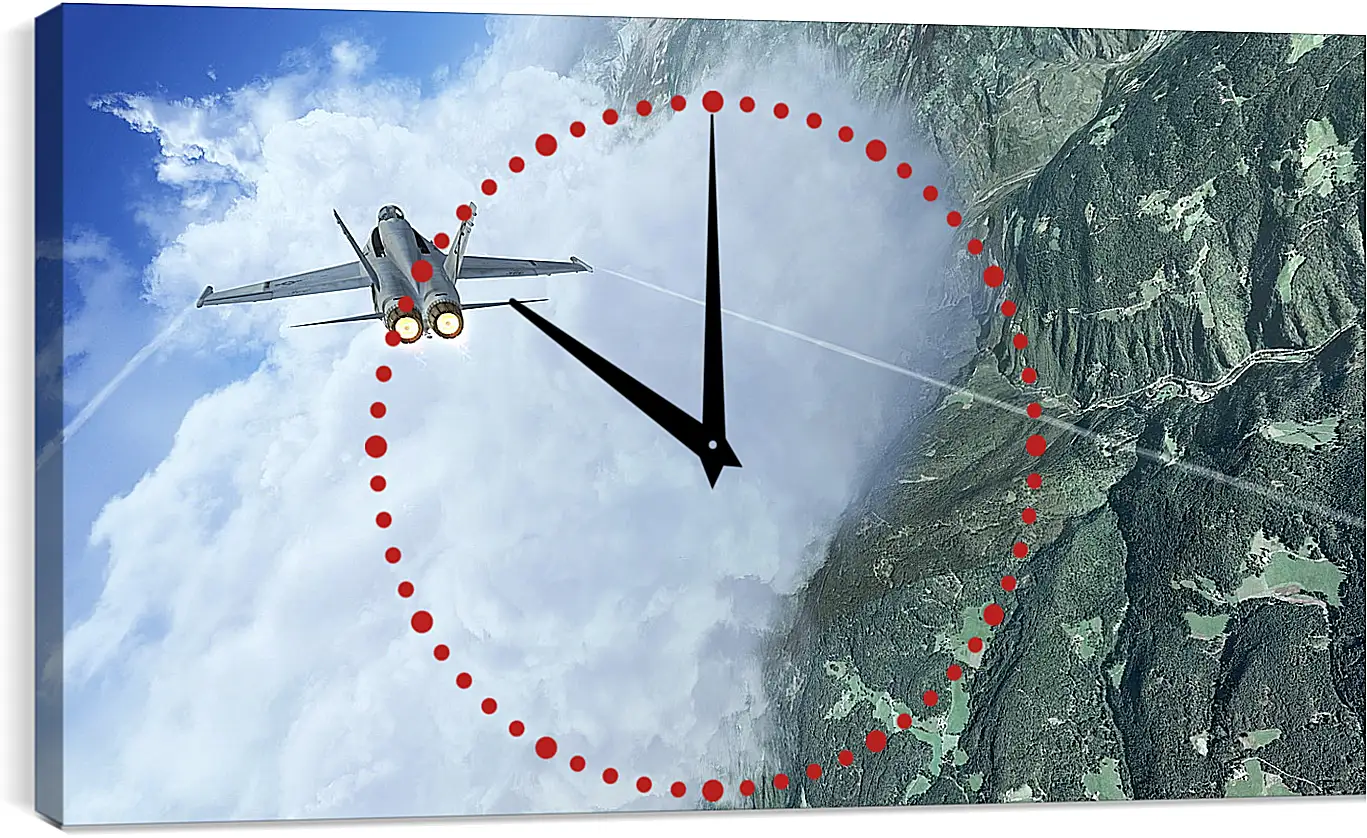 Часы картина - Microsoft Flight Simulator

