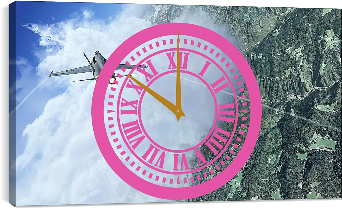 Часы картина - Microsoft Flight Simulator
