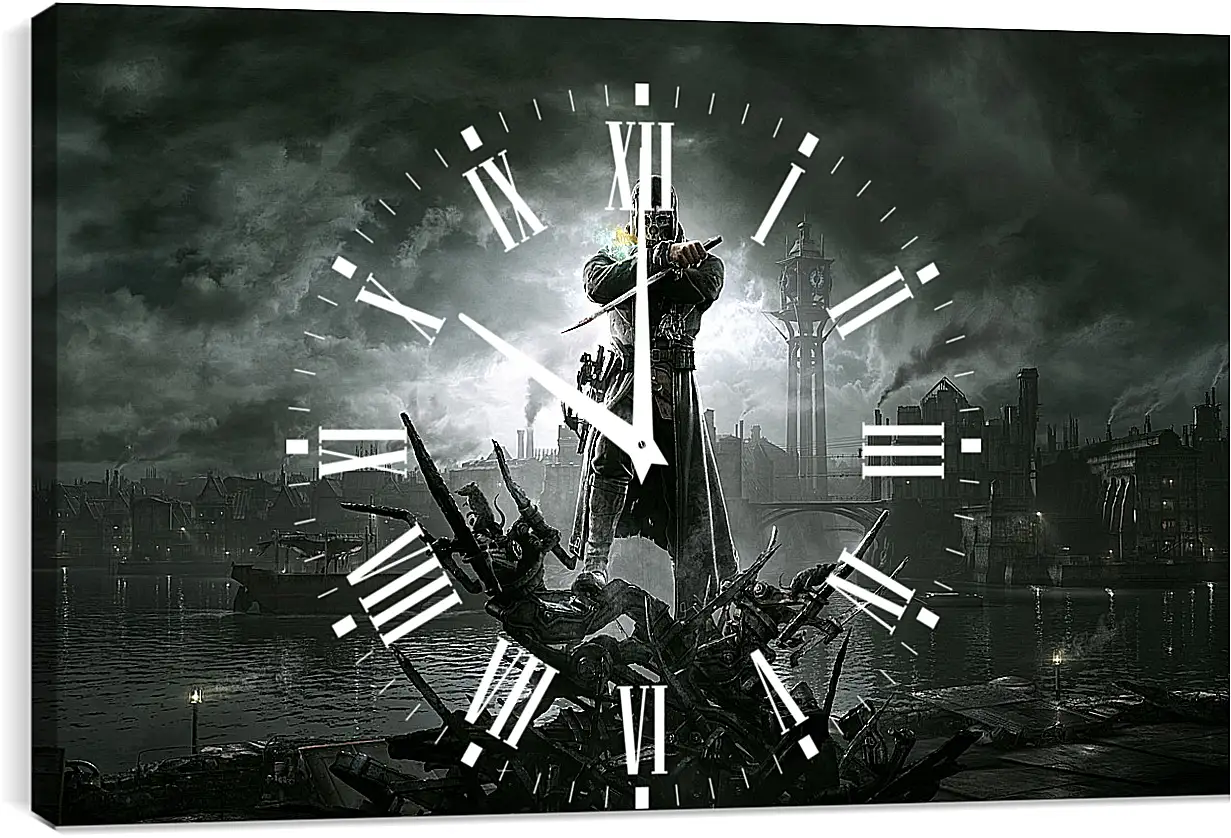 Часы картина - Dishonored
