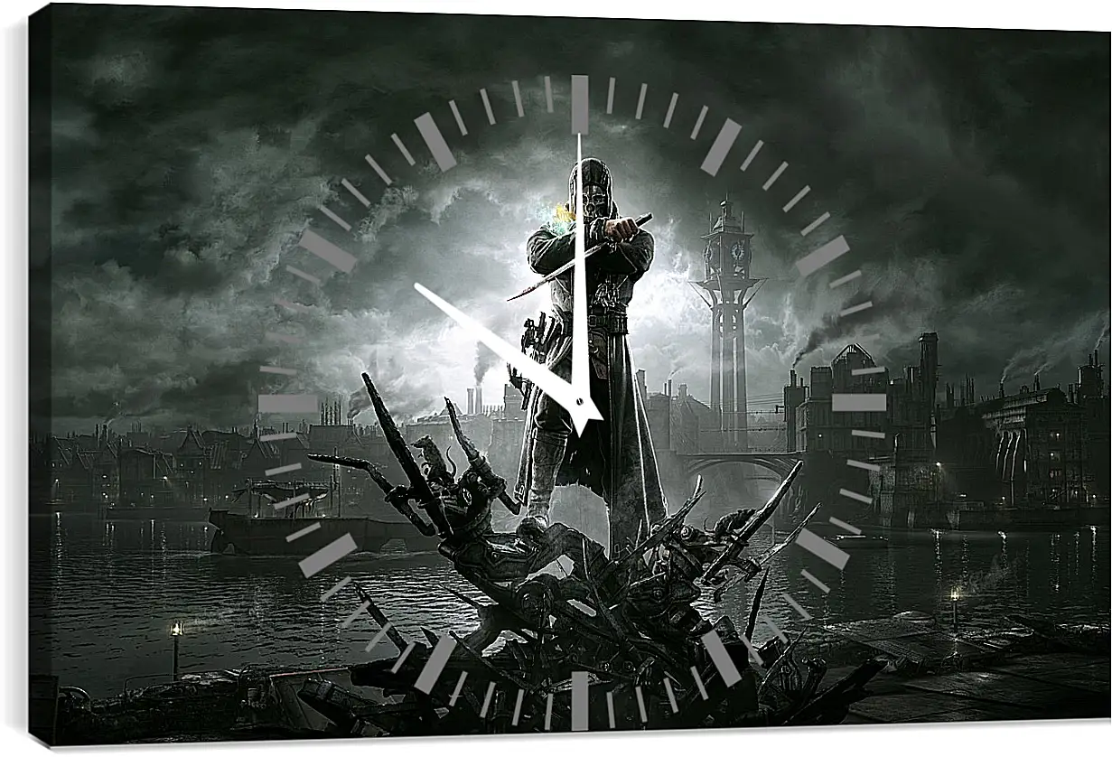 Часы картина - Dishonored
