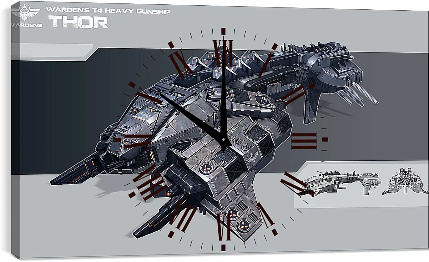 Часы картина - Star Conflict
