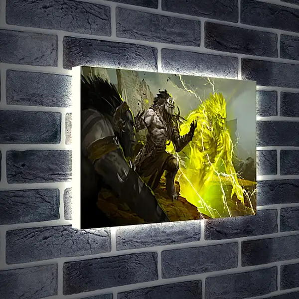 Лайтбокс световая панель - Guild Wars 2

